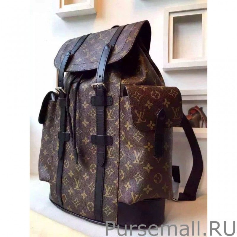 Christopher PM Monogram Macassar M43735