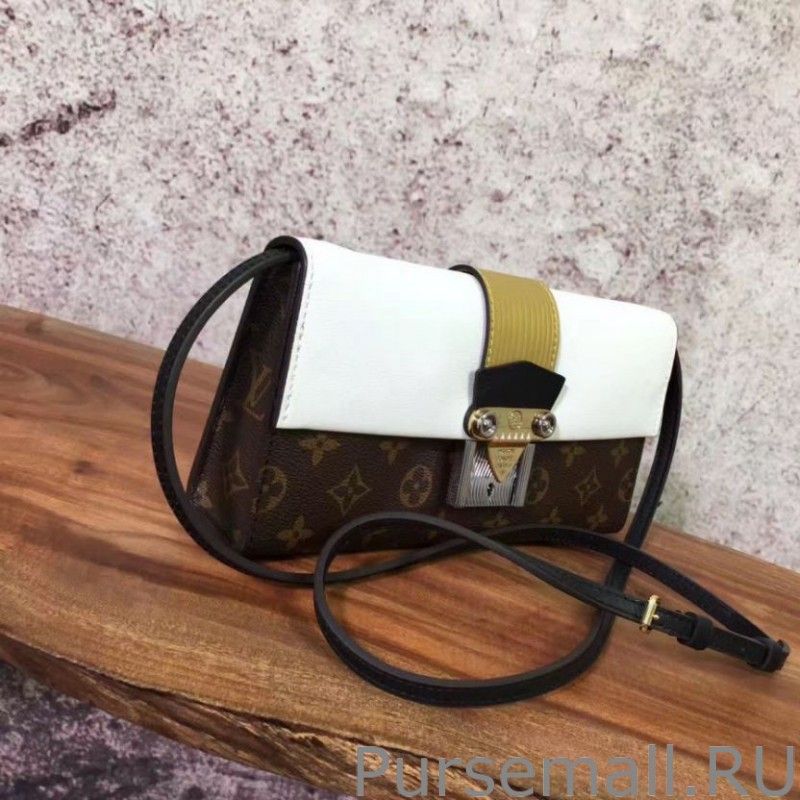 Column Clutch Monogram Canvas M54617