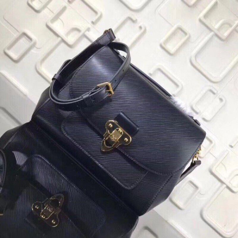 Boccador Bag Epi Leather M53339 Black