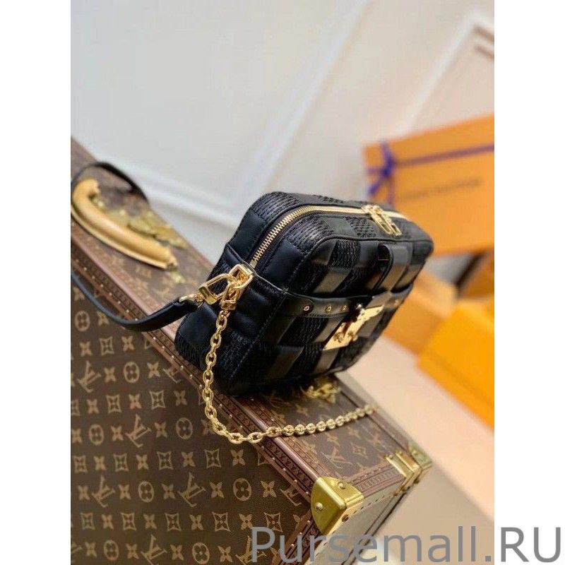 Troca MM Bag Damier Quilt Lambskin M59114