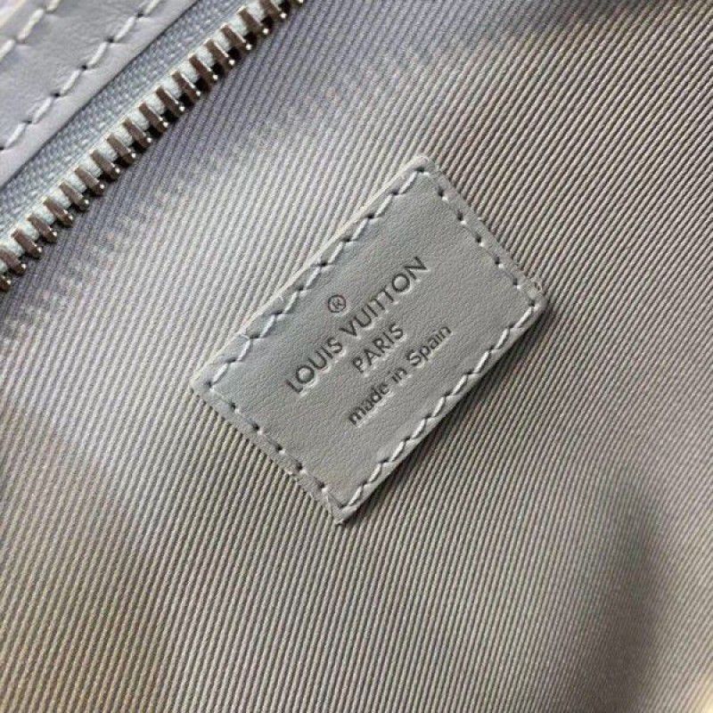 Double Flat Messenger Bag Monogram M44640 White