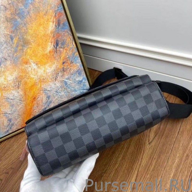 New Flap Messenger Damier Graphite N40418