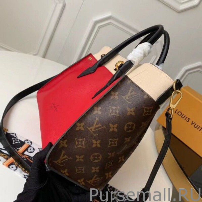 On My Side Bag Monogram Calfskin M53824