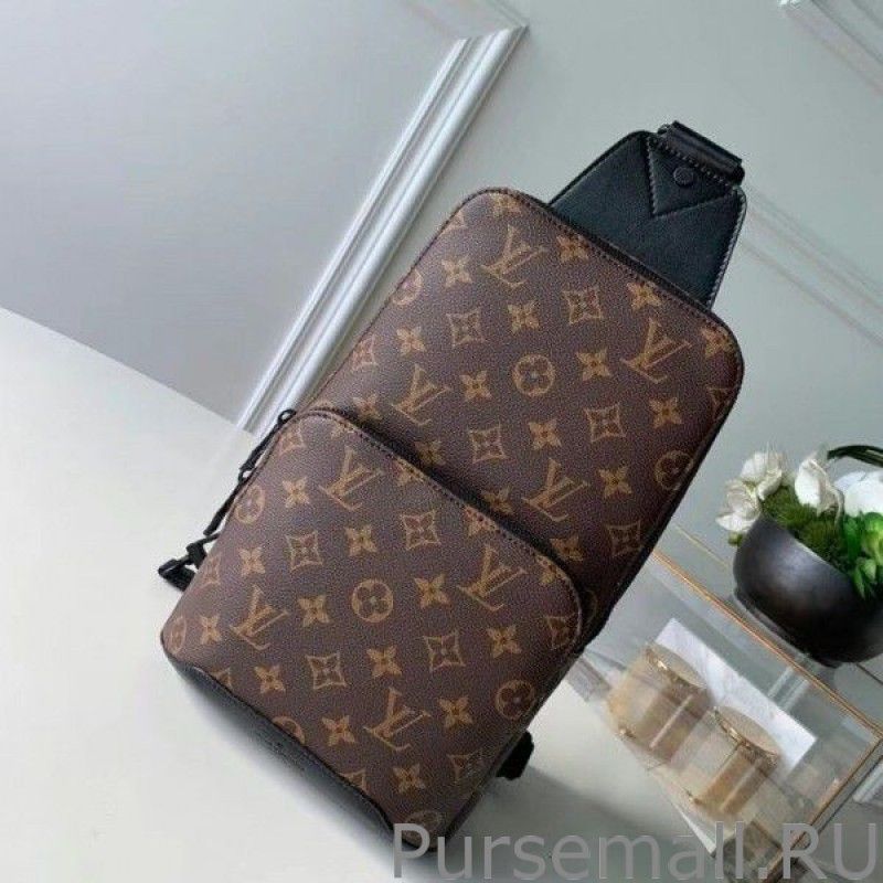 Avenue Sling Bag Monogram Macassar M45897