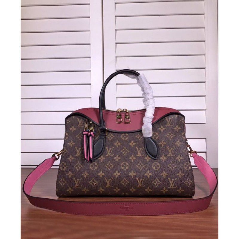 Monogram Canvas Tuileries Marine Bordeaux M43706