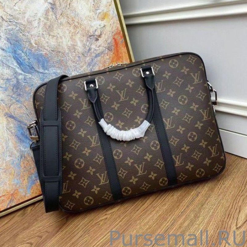 Porte-Documents Voyage PM Monogram Macassar M52005