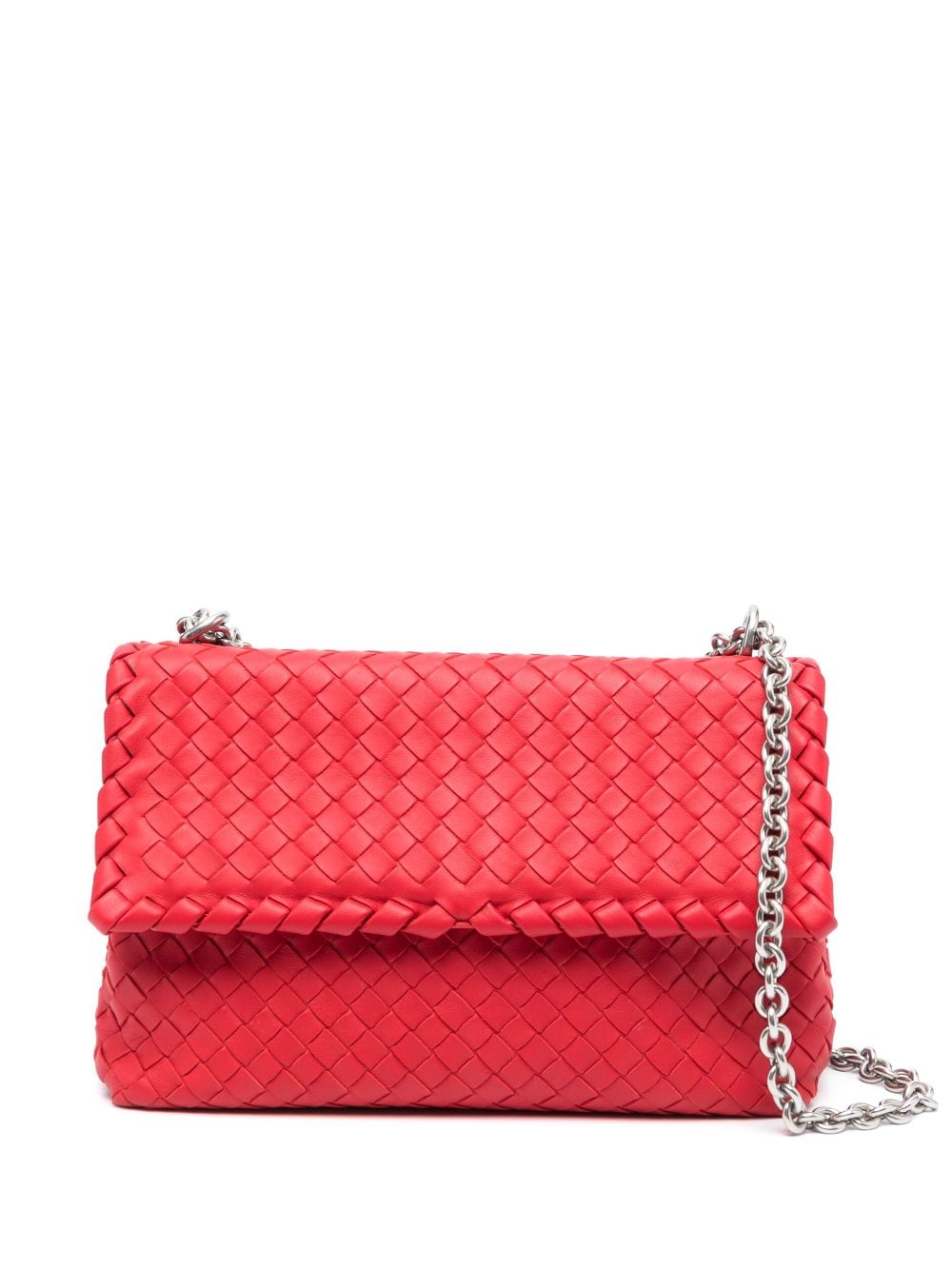 Bo*te*ga ve*ne*ta  olimpia intrecciato shoulder bag