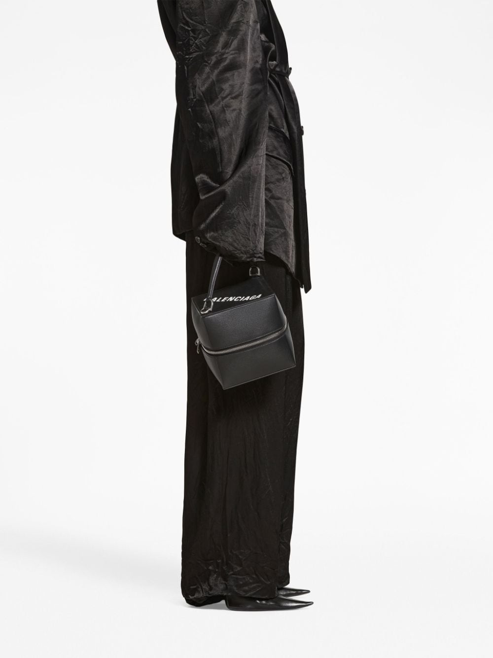 Ba*len*cia*ga small 4×4 boxy tote bag