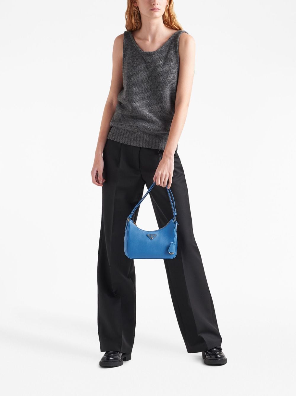 Pra*a re-edition leather mini bag