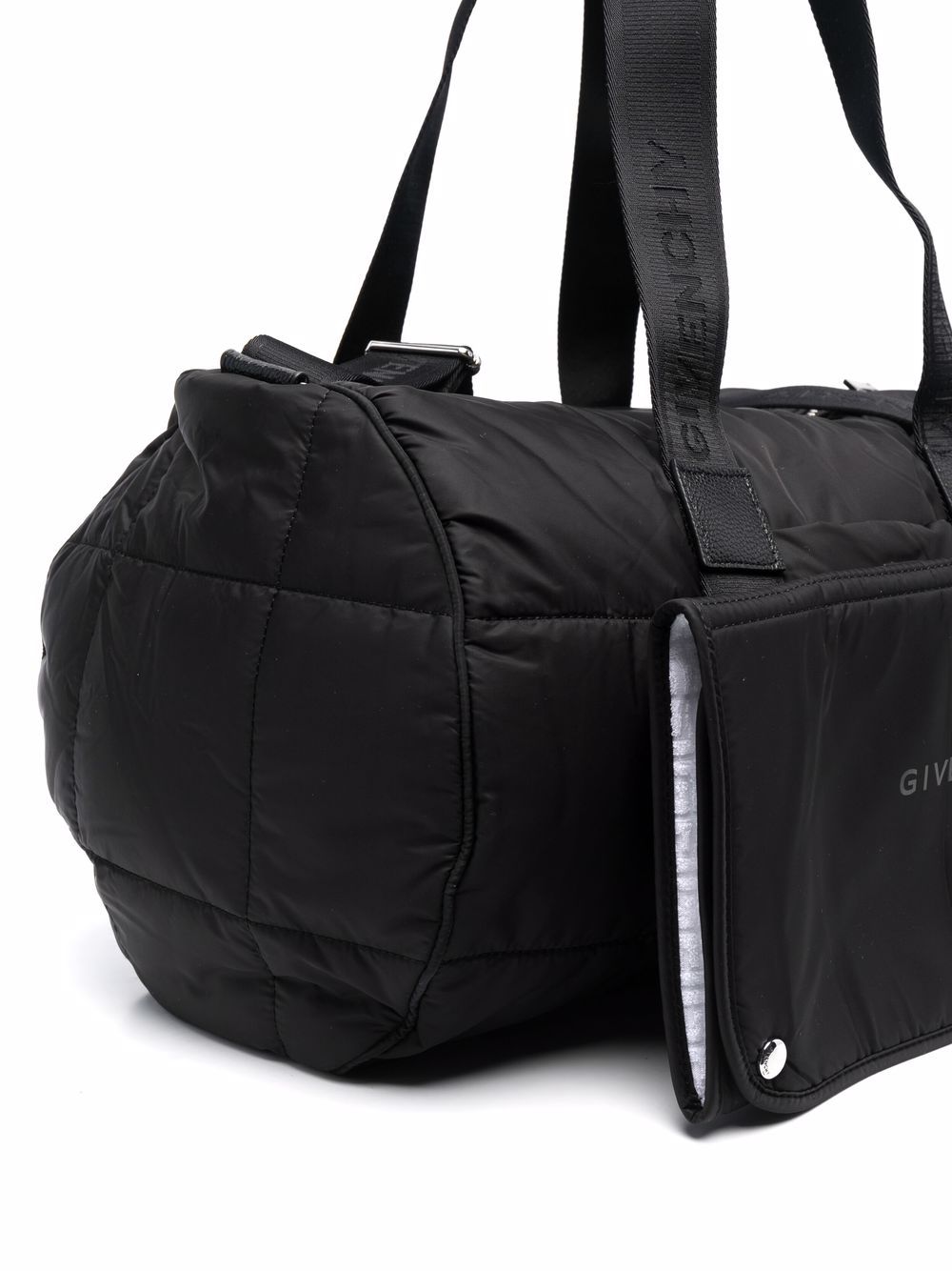 Givenchy Kids logo-patch baby changing bag