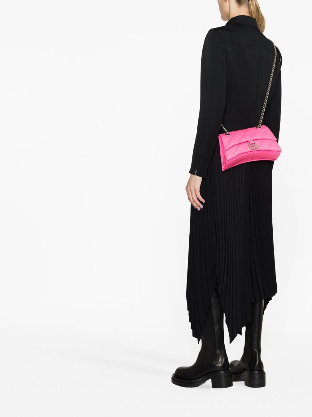 Ba*len*cia*ga small crush quilted shoulder bag
