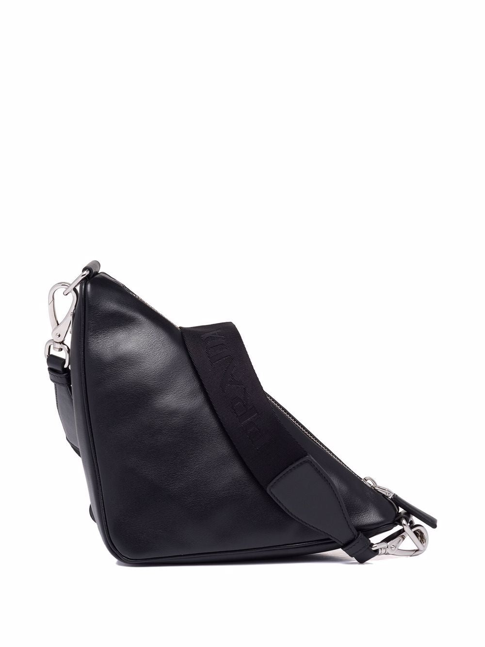 Pra*a logo plaque shoulder bag