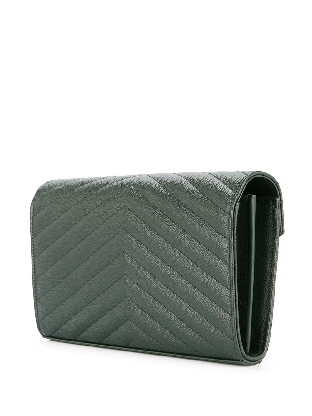 Saint Laurent monogram chain clutch