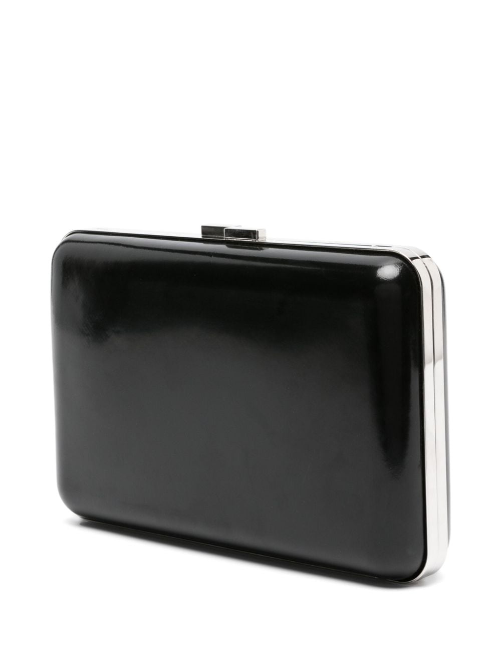 Versace logo-plaque leather shoulder bag