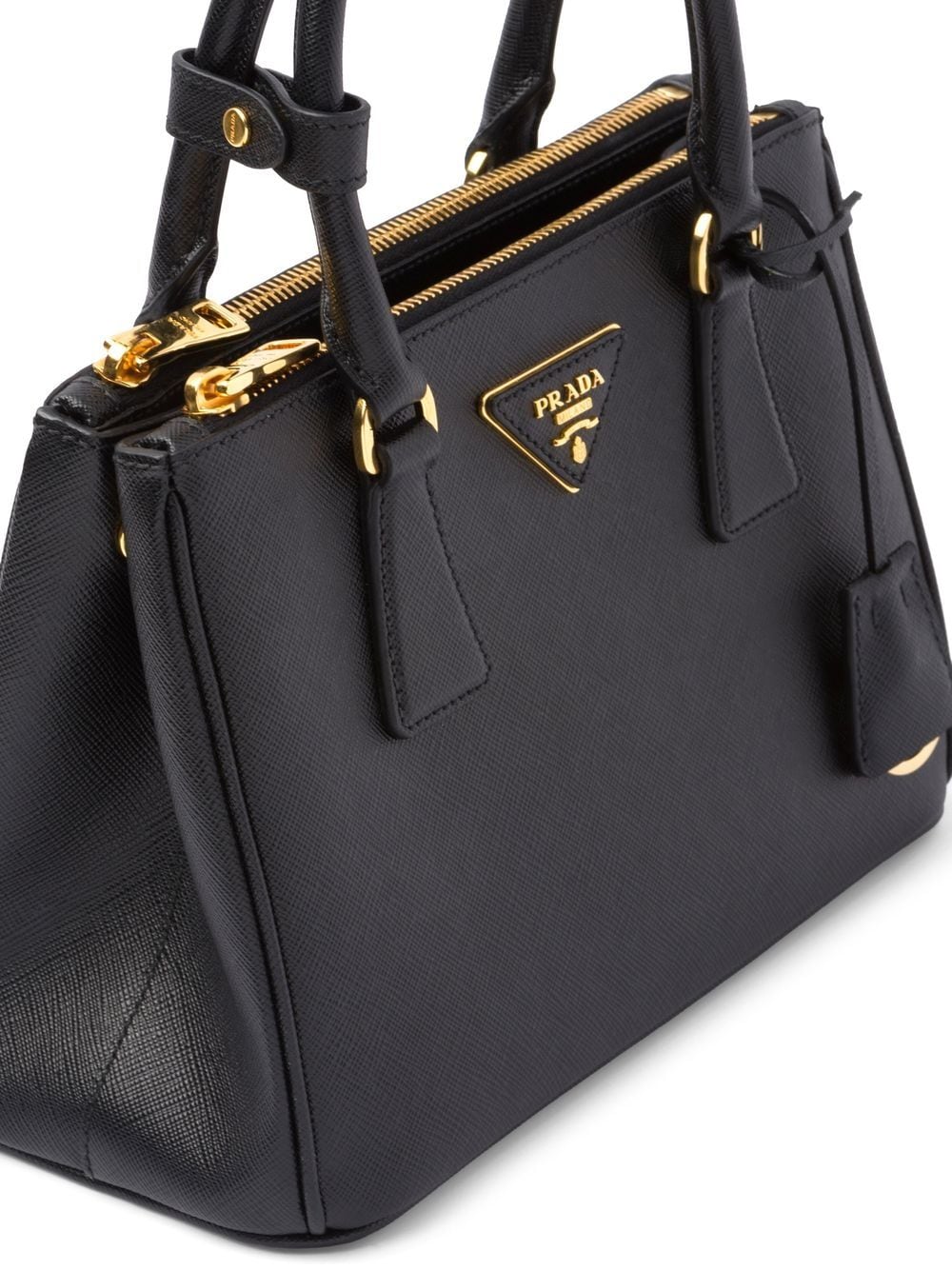 Pra*a small galleria leather tote bag