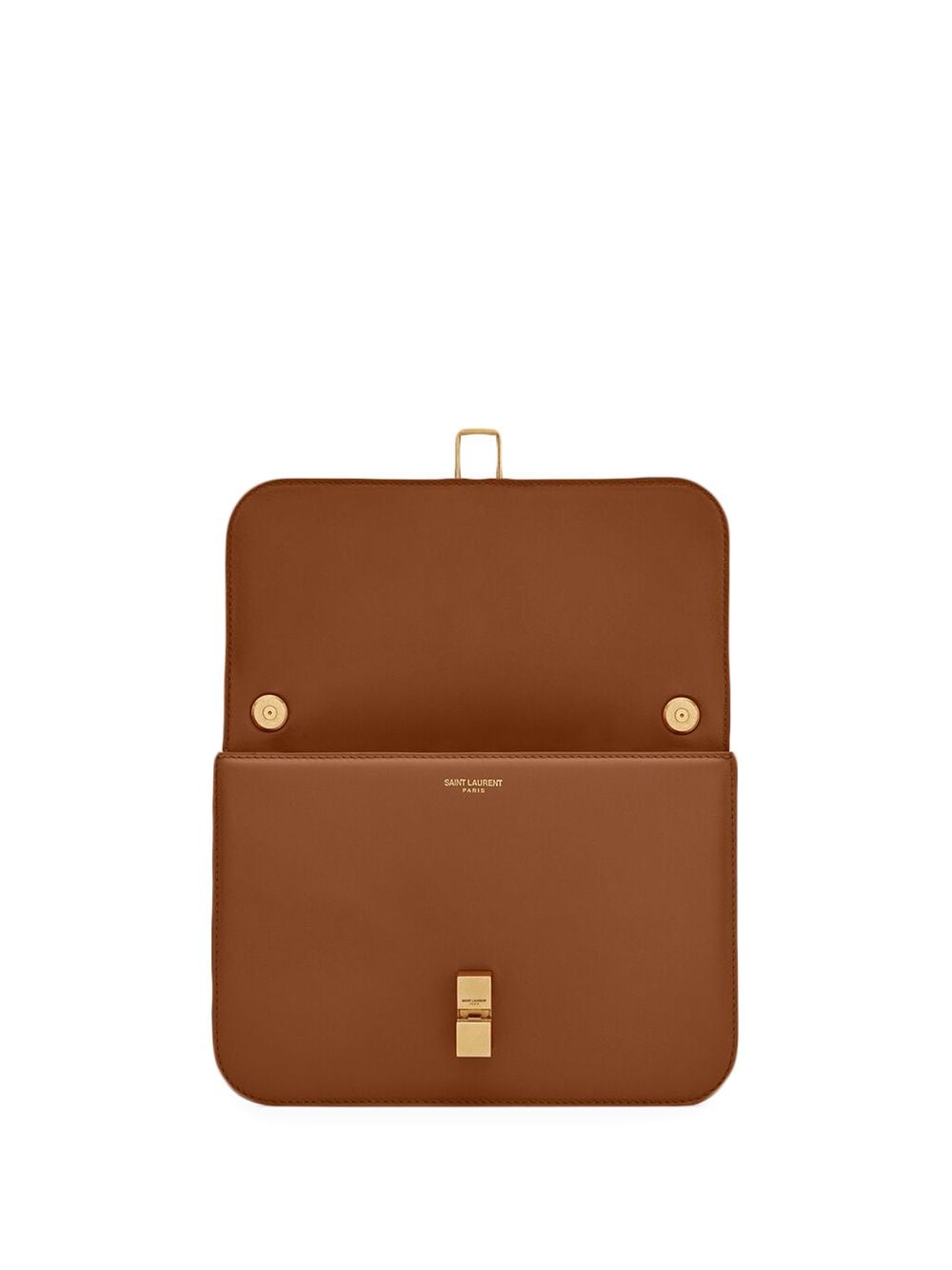 Saint Laurent debossed-logo crossbody bag