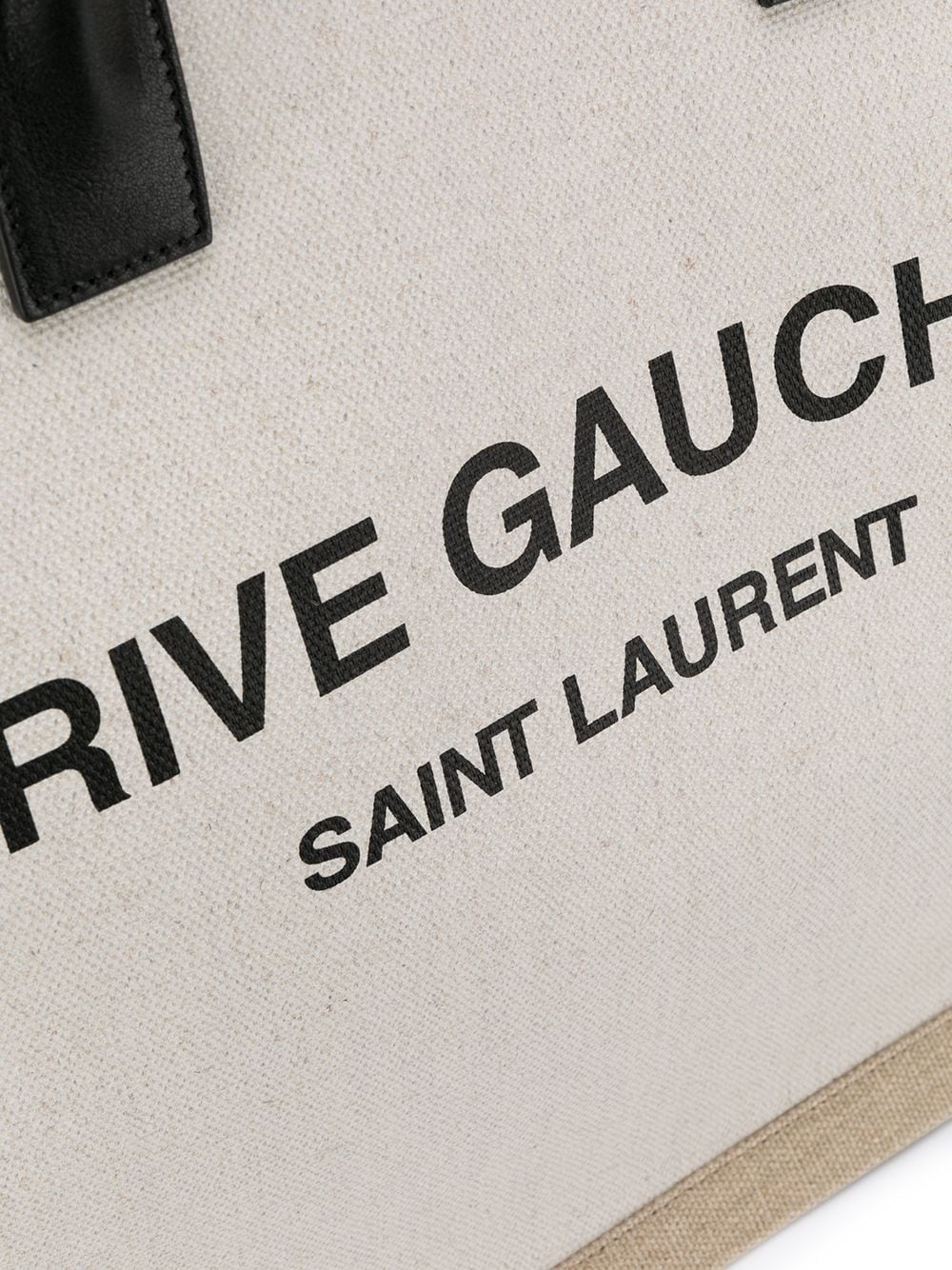 Saint Laurent logo-print tote bag