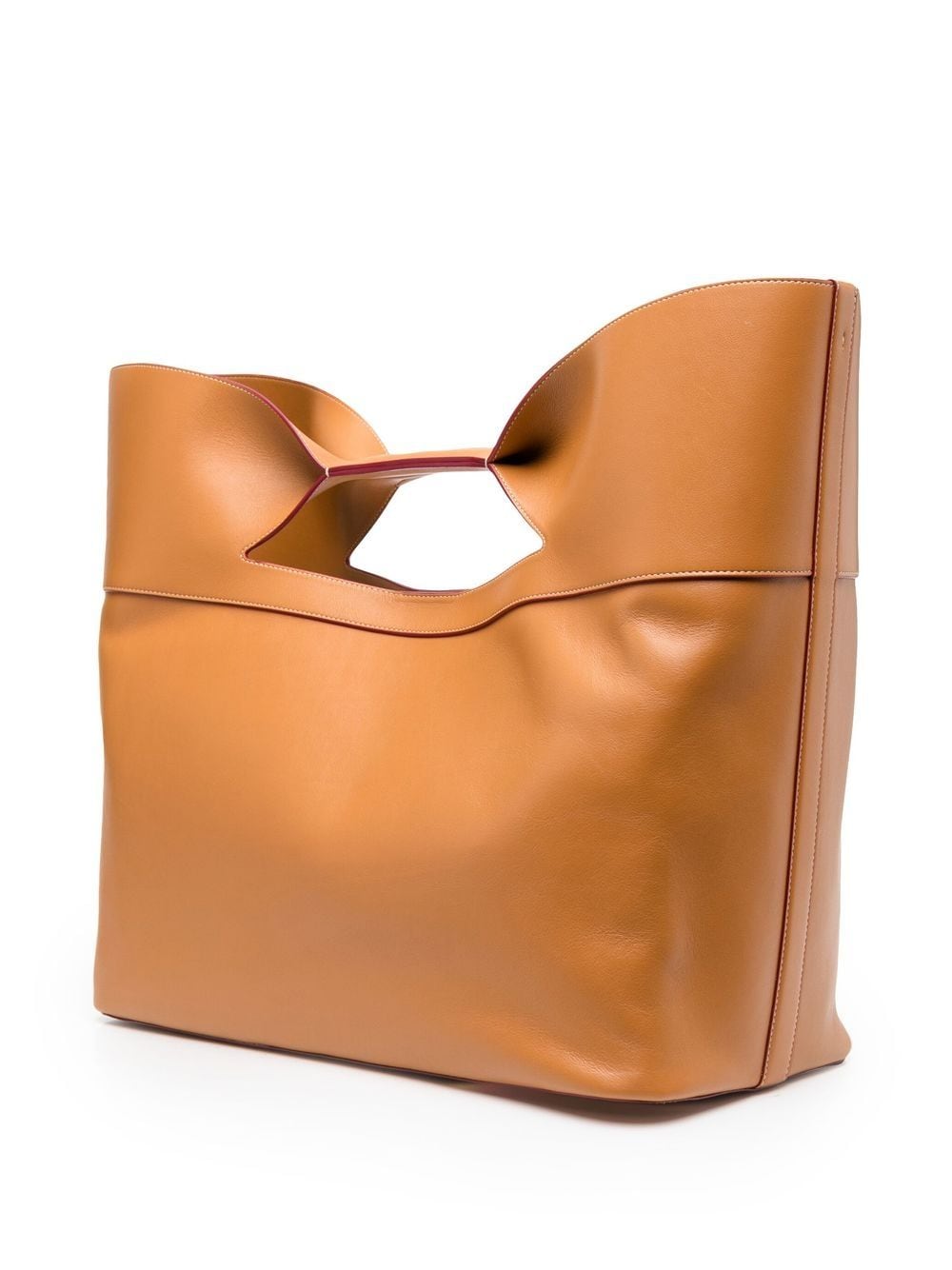 Alexander McQueen The Bow leather tote bag