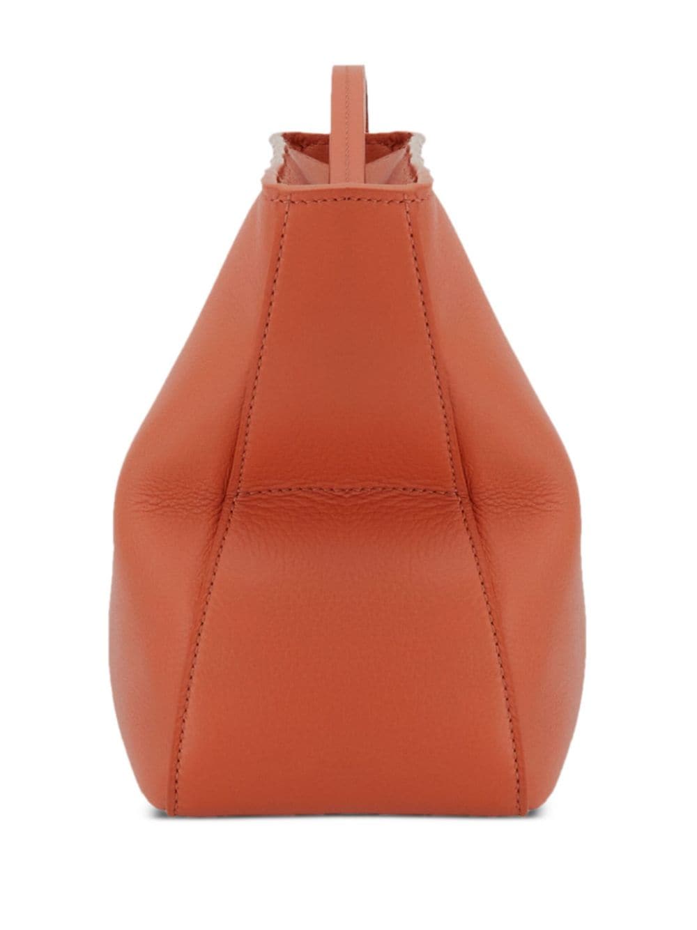 Ferragamo logo-debossed clutch bag