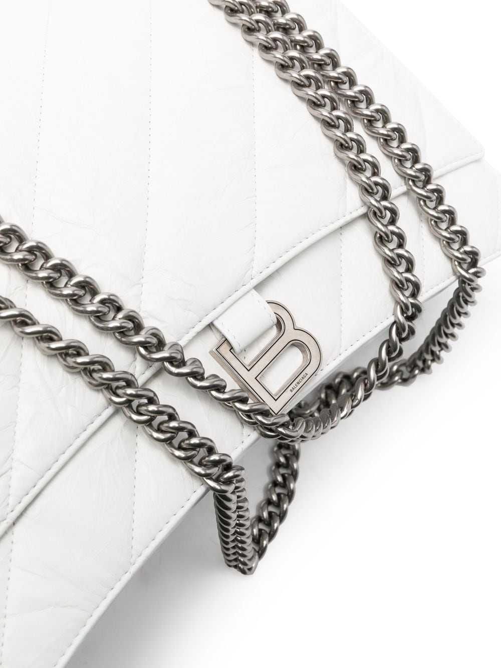 Ba*len*cia*ga crush quilted shoulder bag