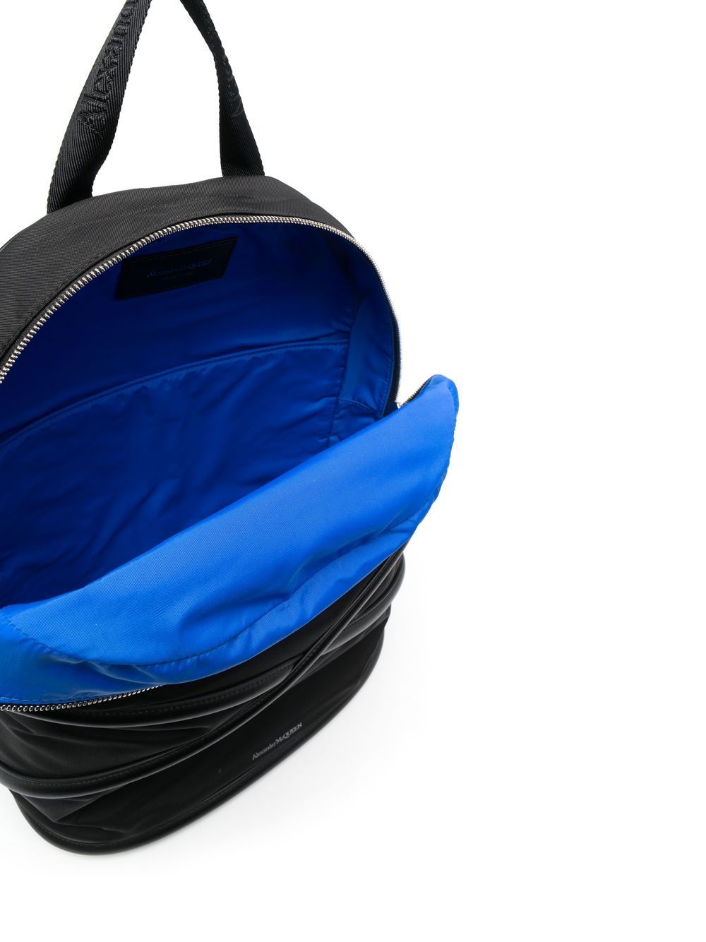 Alexander McQueen The Harness logo backpack