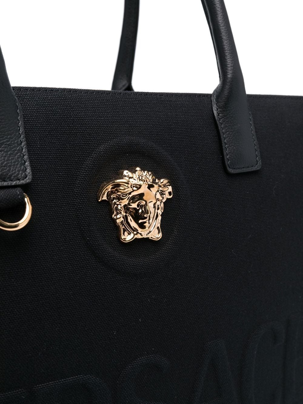 Versace La Medusa canvas tote bag
