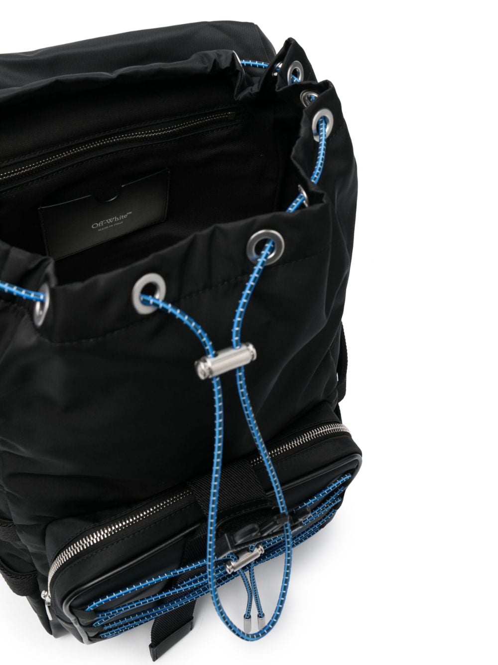 Off-White Courrie Flap drawstring backpack